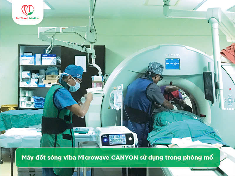 Máy đốt sóng viba - Microwave CANYON sử dụng trong phòng mổ