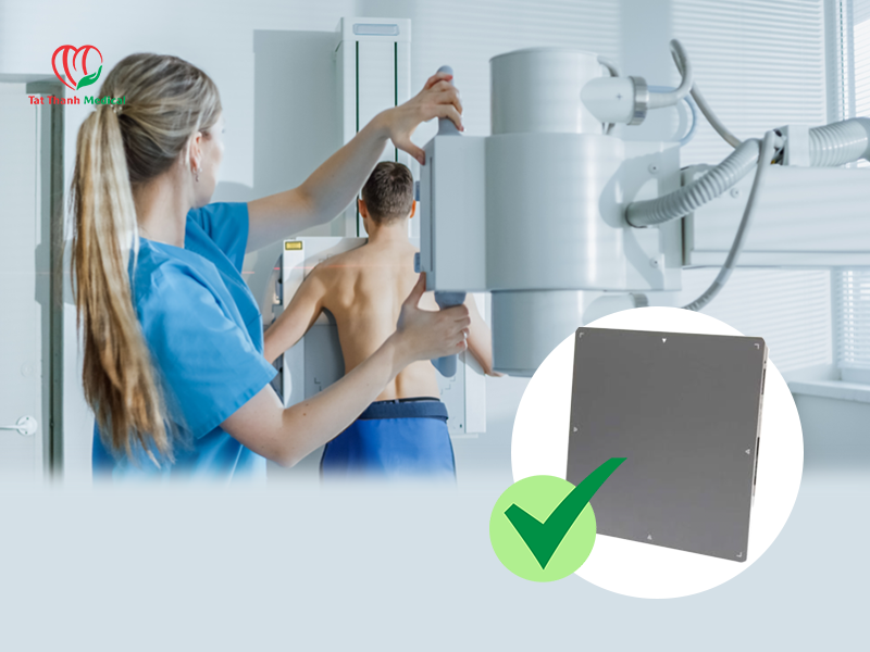 Nhiều cơ sở y tế đầu tư tấm nhận ảnh X-quang KTS DR
