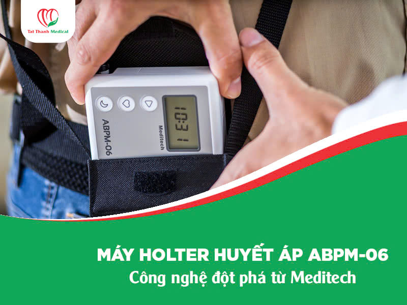 Máy Holter huyết áp ABPM-06: Chìa khóa phòng ngừa đột quỵ