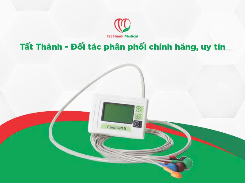 Máy Holter điện tim CardiUP!3 - Giải pháp vàng cho chẩn đoán tim mạch