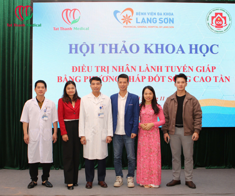 Tất Thành - Nhà tài trợ tại Hội thảo khoa học: Điều trị nhân lành tuyến giáp bằng phương pháp đốt sóng cao tần