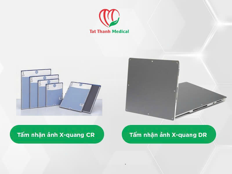 Tấm x-quang CR và DR