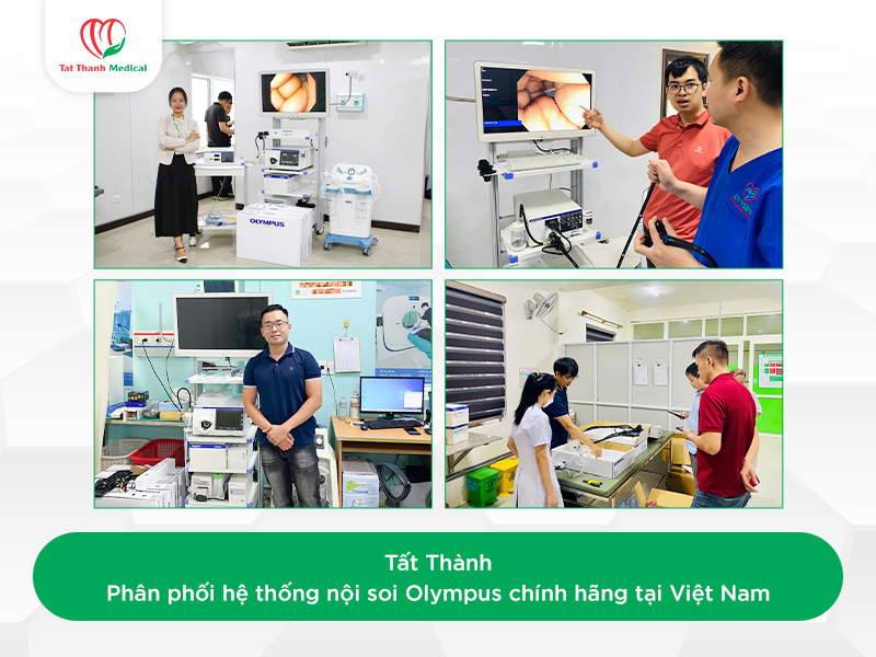 Tất Thành - Đơn vị cung cấp chính hãng và triển khai hệ thống nội soi Olympus tại Việt Nam