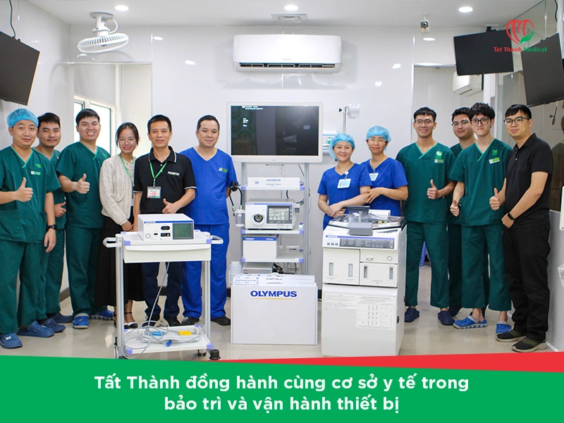 Bảo trì và vận hành hệ thống nội soi Olympus