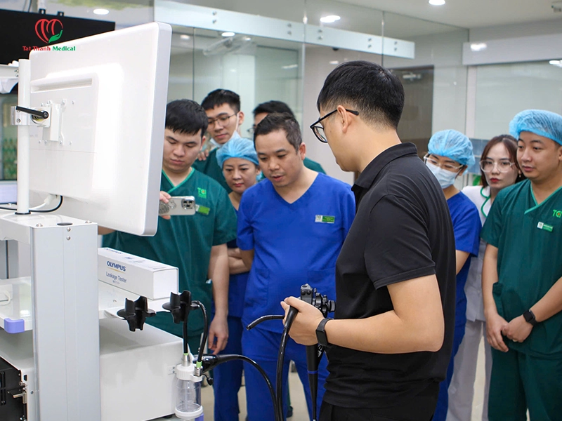 Bảo trì và vận hành hệ thống nội soi Olympus