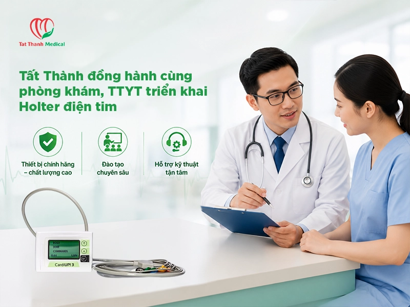 Máy Holter điện tim CardiUp!3