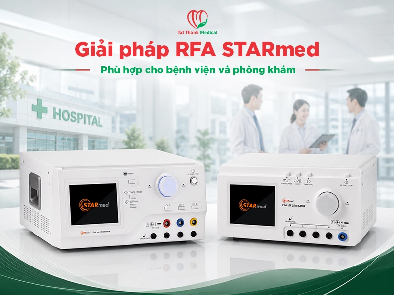 Giải pháp RFA STARmed cho bệnh viện và phòng khám