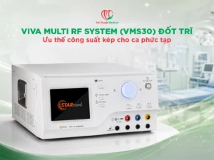 VIVA Multi RF System (VMS30) đốt trĩ: Ưu thế đa kênh và công suất linh hoạt cho ca phức tạp