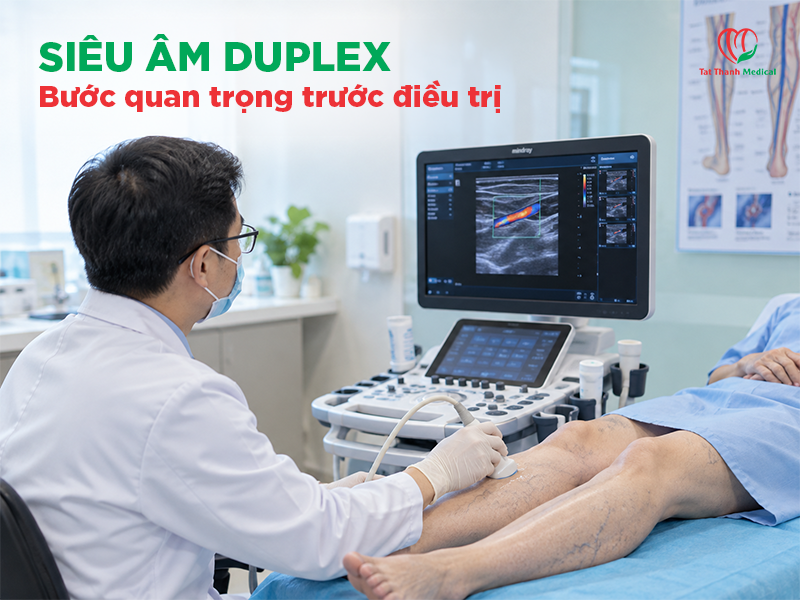Bước 1: Thăm khám và siêu âm Duplex