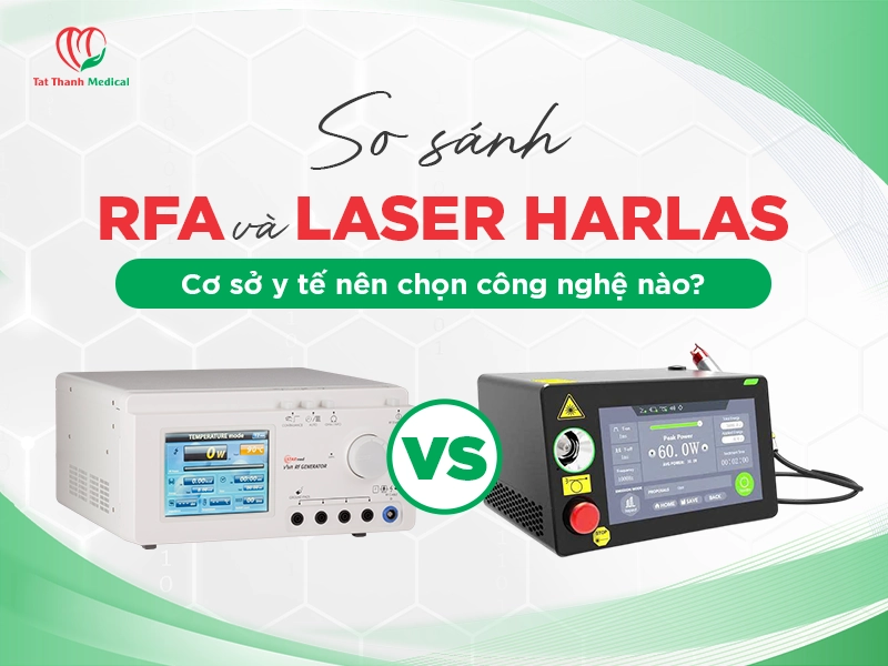 So sánh RFA và Laser Diode: Cơ sở y tế nên chọn công nghệ nào?