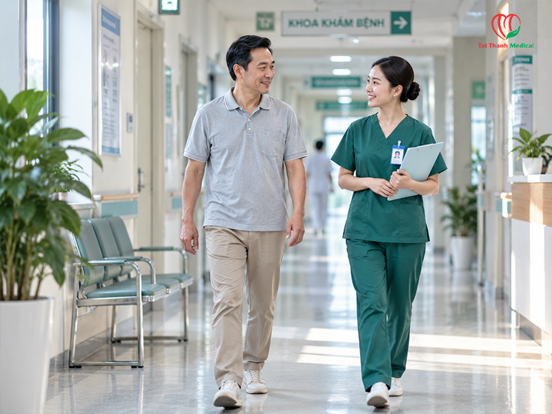 Chuẩn bị trước điều trị suy giãn tĩnh mạch bằng RFA