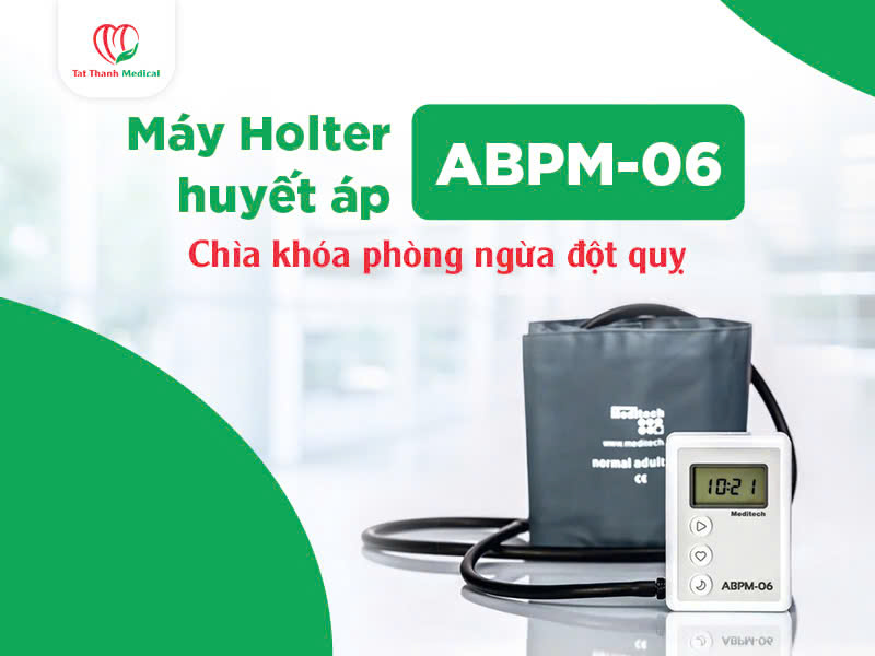 Máy Holter huyết áp ABPM-06: Chìa khóa phòng ngừa đột quỵ