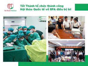 Tất Thành tổ chức thành công Hội thảo Quốc tế về RFA điều trị trĩ