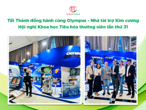 Tất Thành đồng hành cùng Olympus tại Hội nghị Khoa học Tiêu hóa thường niên lần thứ 31