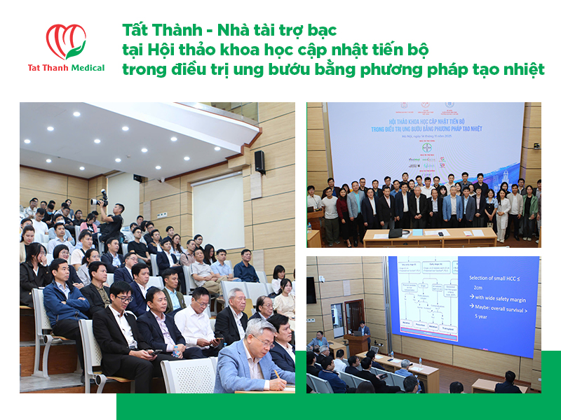 Tất Thành - Nhà tài trợ Bạc tại Hội thảo khoa học: Cập nhật tiến bộ trong điều trị ung bướu bằng phương pháp tạo nhiệt