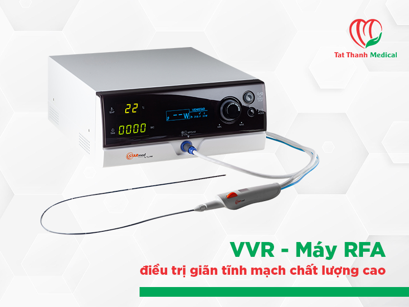 VVR - Máy điều trị suy tĩnh mạch bằng sóng cao tần hiện đại từ STARmed