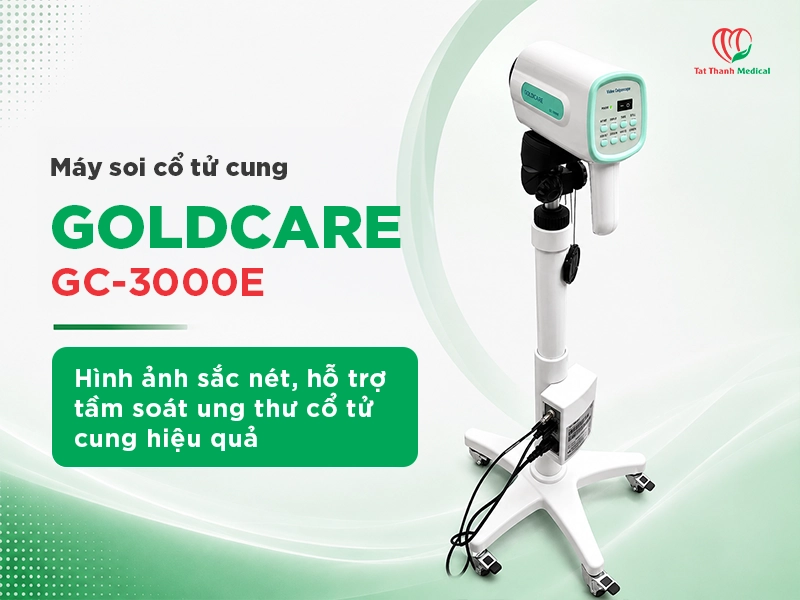 Goldcare GC-3000E – Giải pháp hỗ trợ soi cổ tử cung với hình ảnh sắc nét
