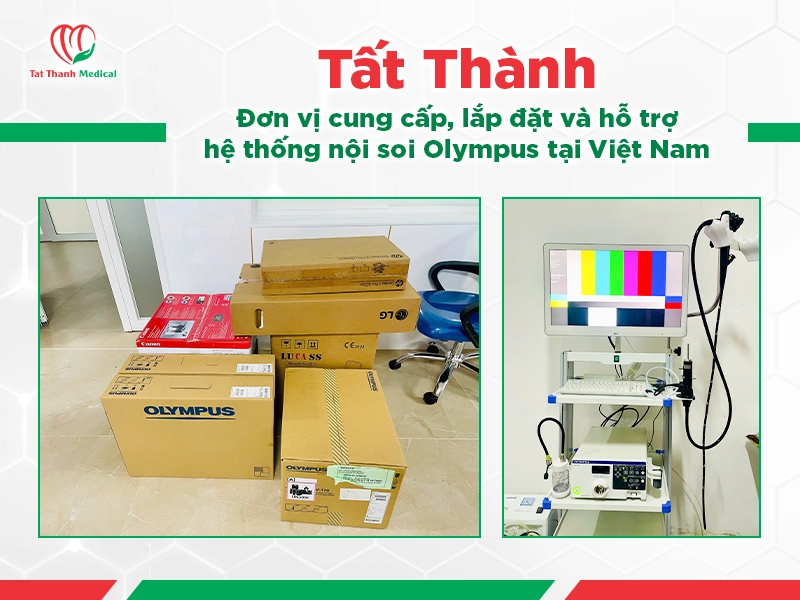 Tất Thành - Đơn vị cung cấp, lắp đặt và hỗ trợ hệ thống nội soi Olympus tại Việt Nam